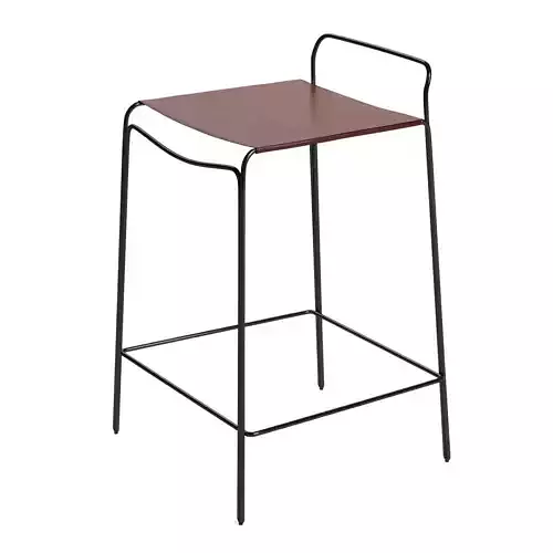 TRACE COUNTER STOOL LEATHER