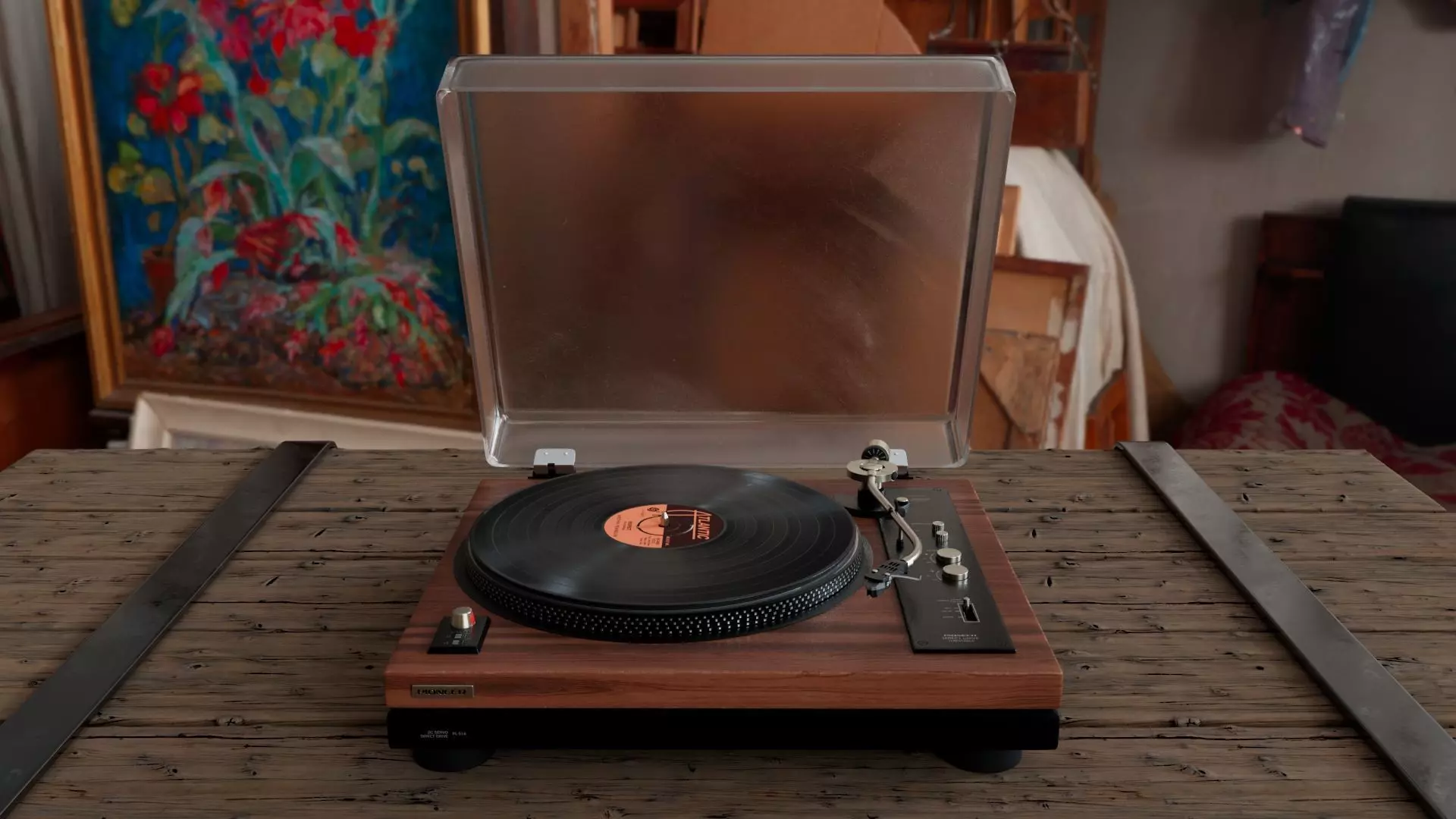 Turntable Pioneer PL-51 3D model