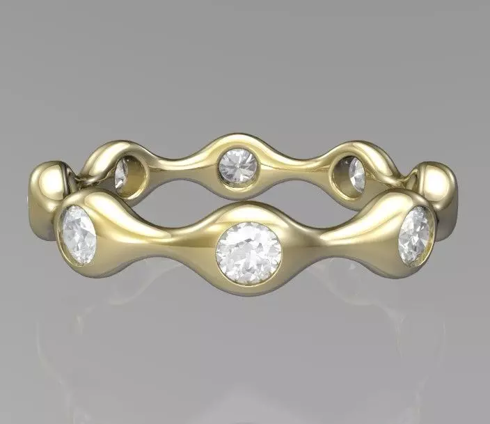 Eternity band 3D print model_0