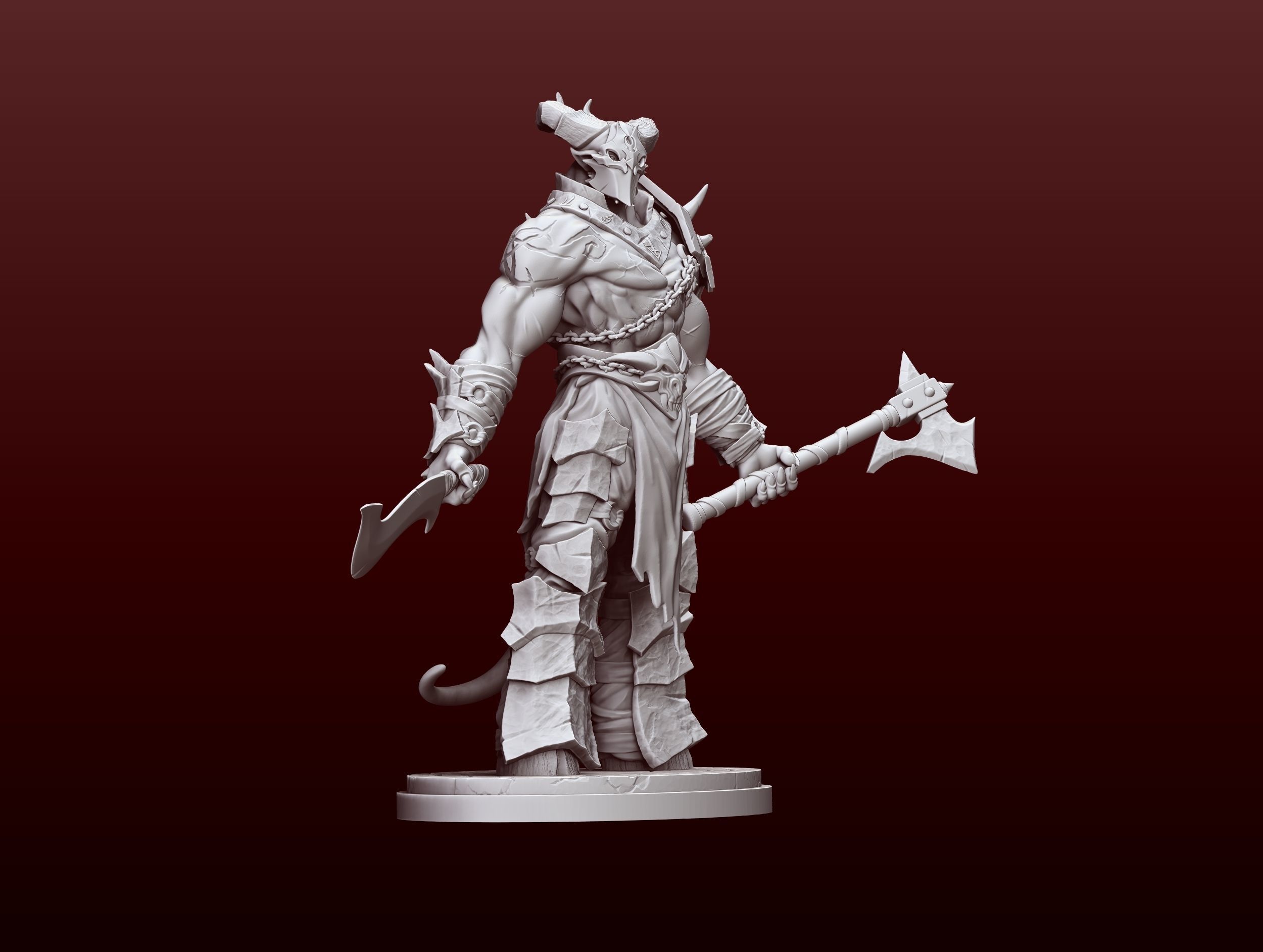 The Demon Berserk 3D print model_9