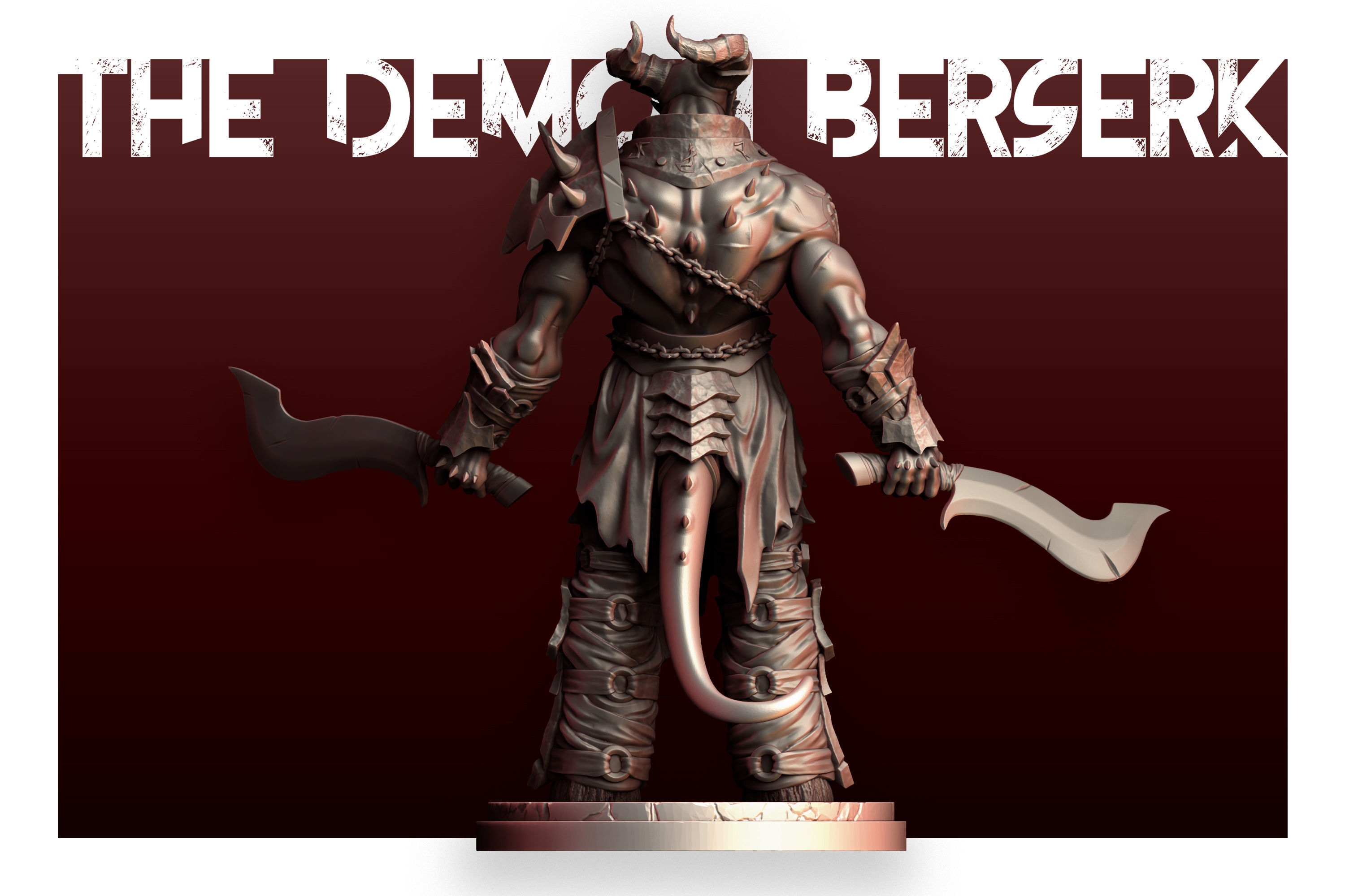 The Demon Berserk 3D print model_2