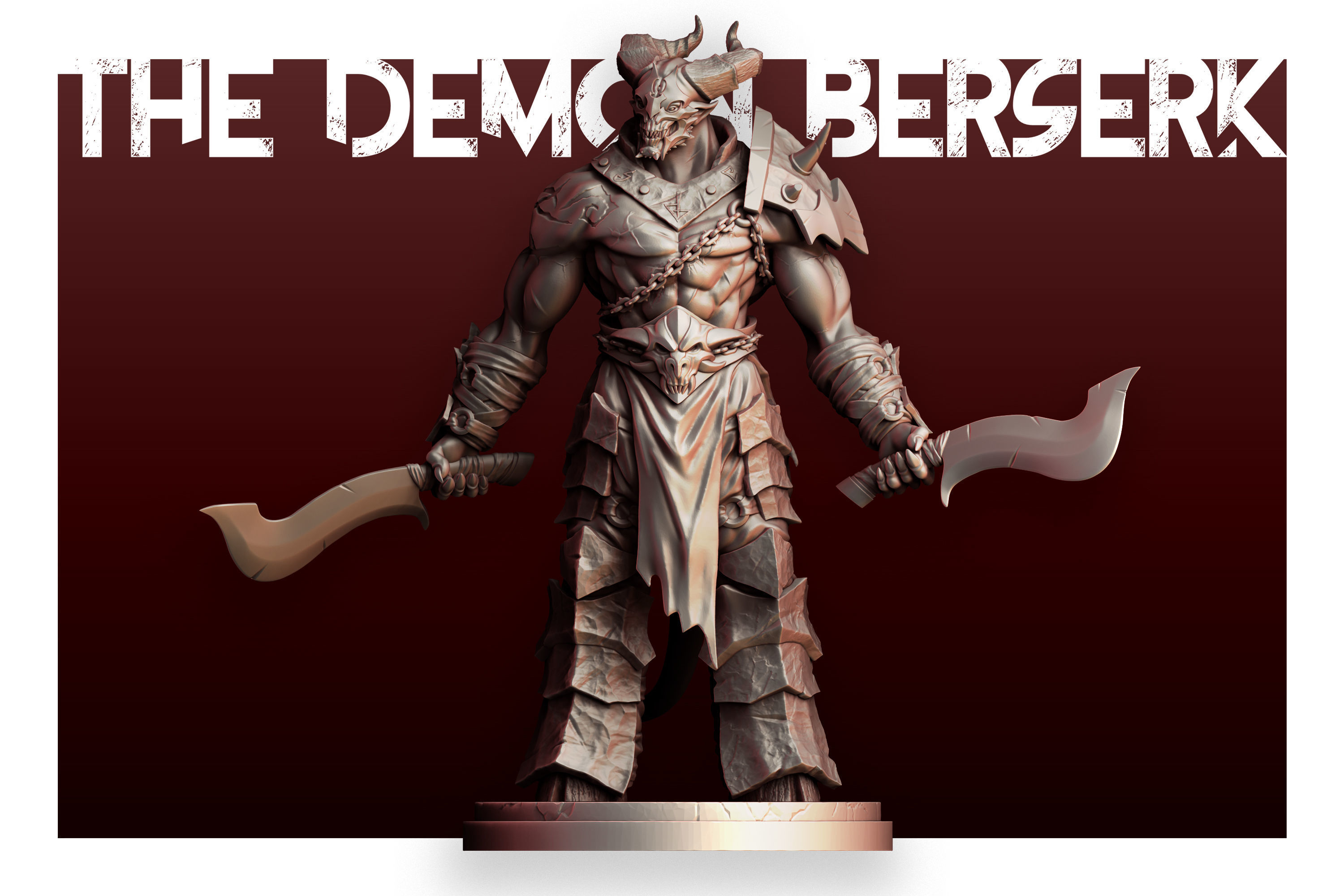 The Demon Berserk 3D print model_1