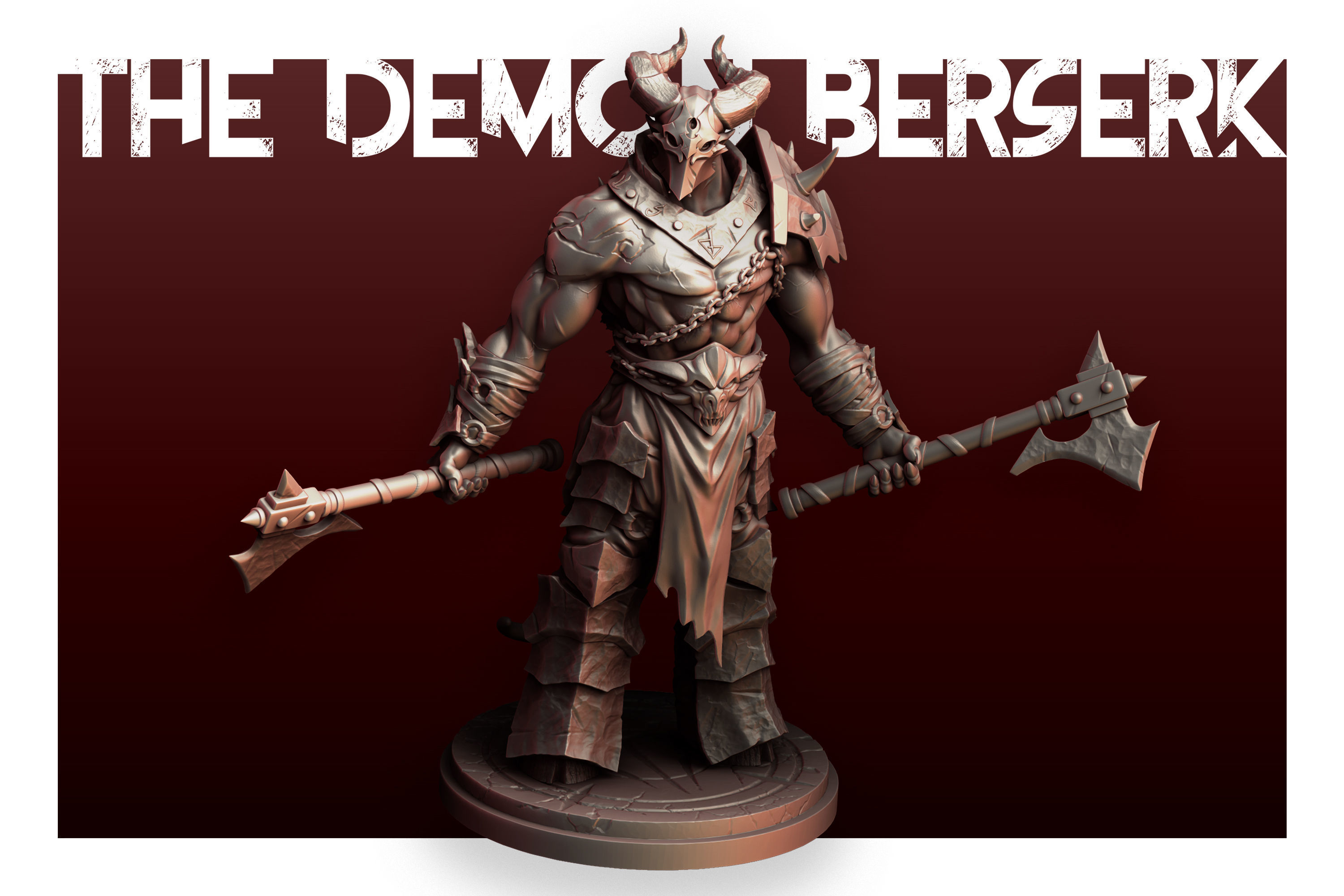 The Demon Berserk 3D print model_3