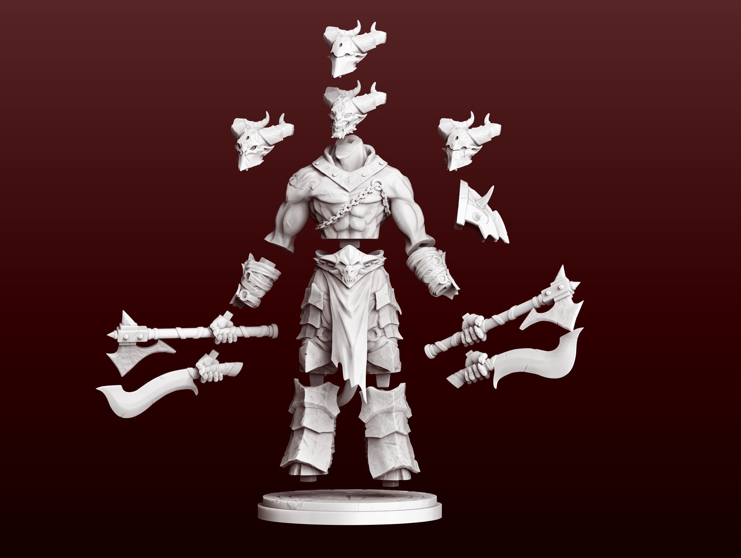 The Demon Berserk 3D print model_13