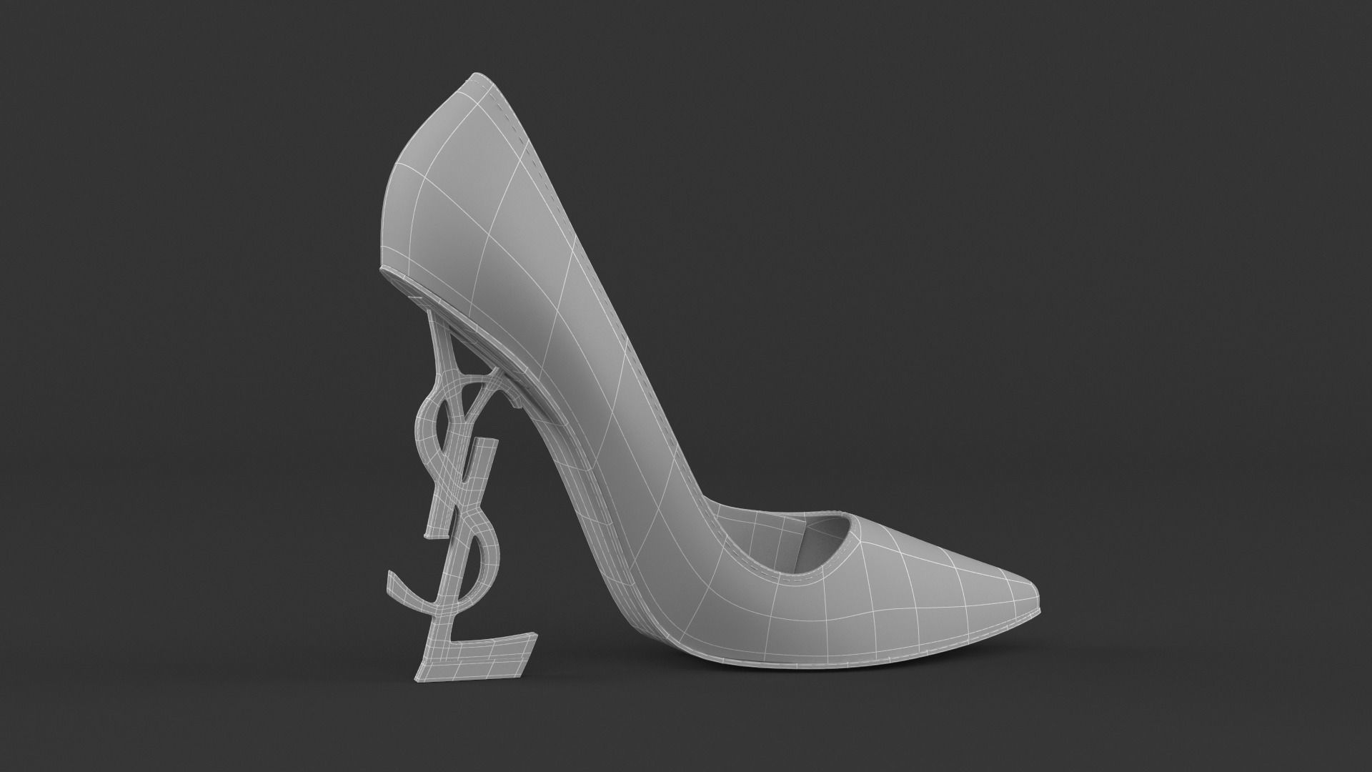 Women Shoes 3D model_9