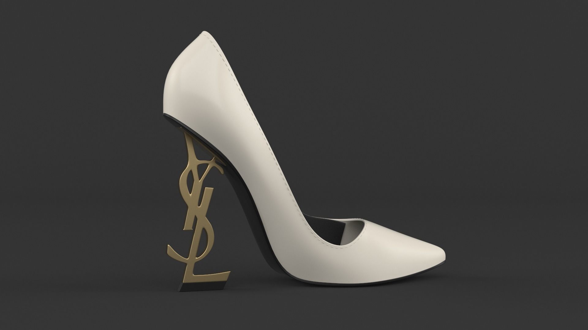 Women Shoes 3D model_3