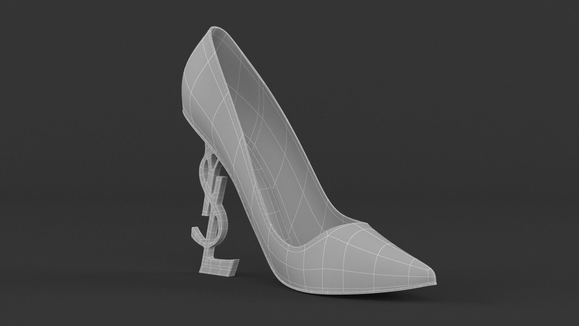 Women Shoes 3D model_10