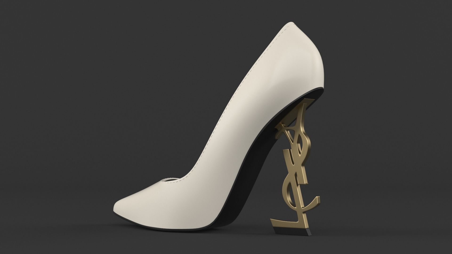 Women Shoes 3D model_2