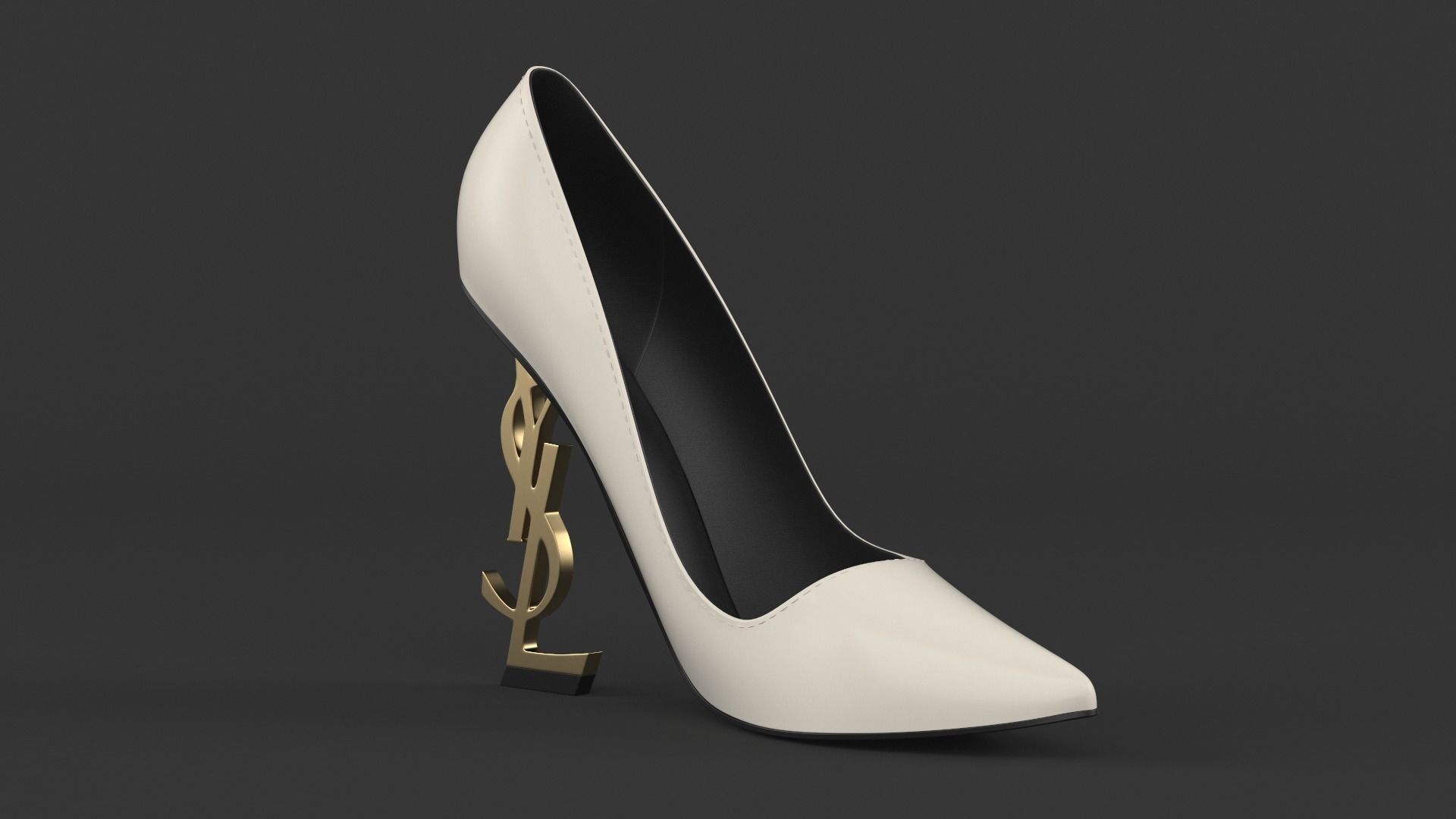Women Shoes 3D model_4