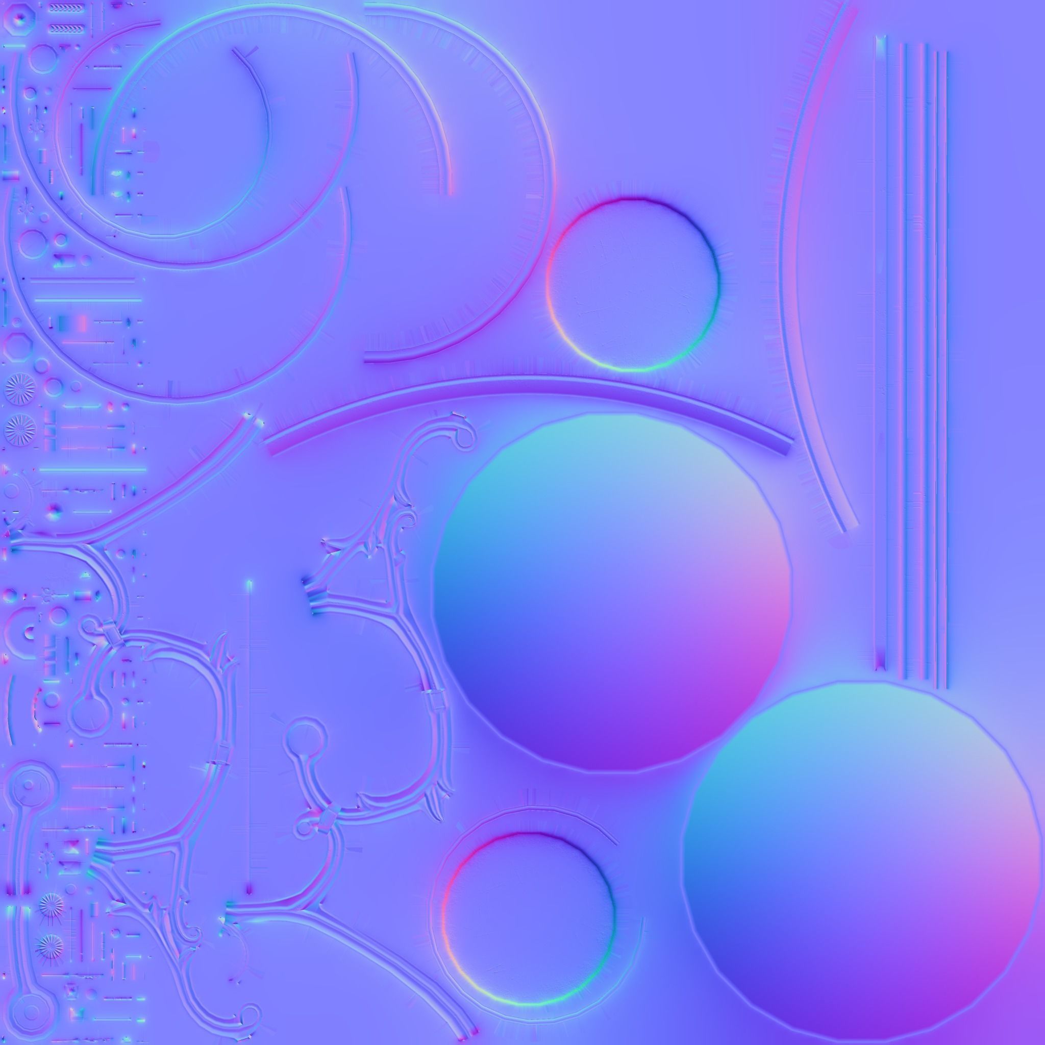 old clock Free 3D model_3