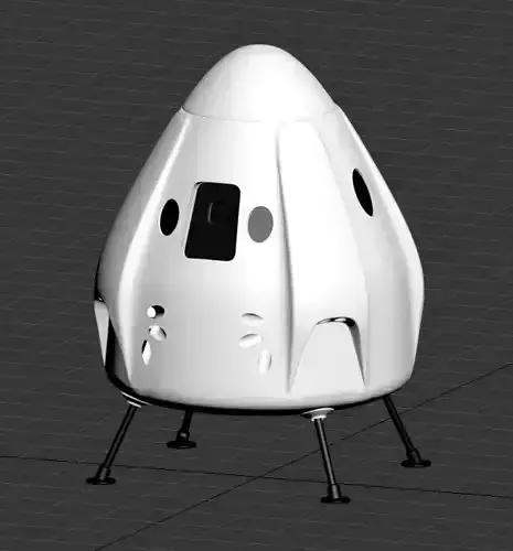 Space X Dragon Capsule