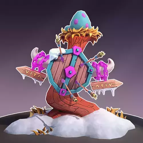 Viking index or viking direction sign