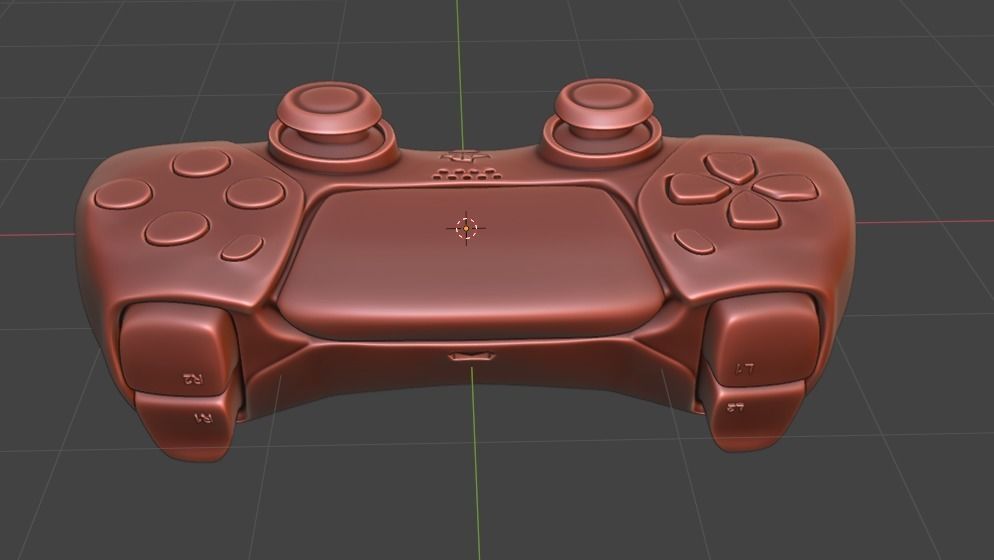 PS5 Controller 3D model_1