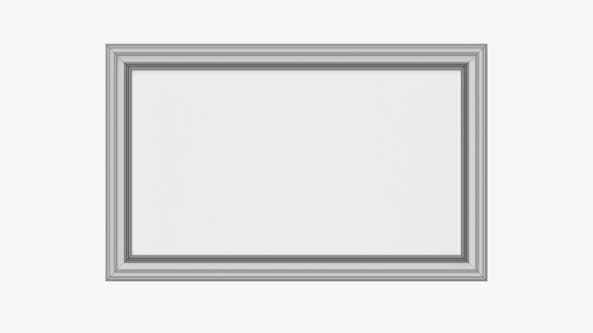 Frame landscape with picture 02 3D model_10