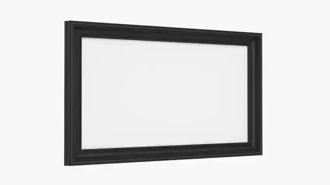 Frame landscape with picture 02 3D model