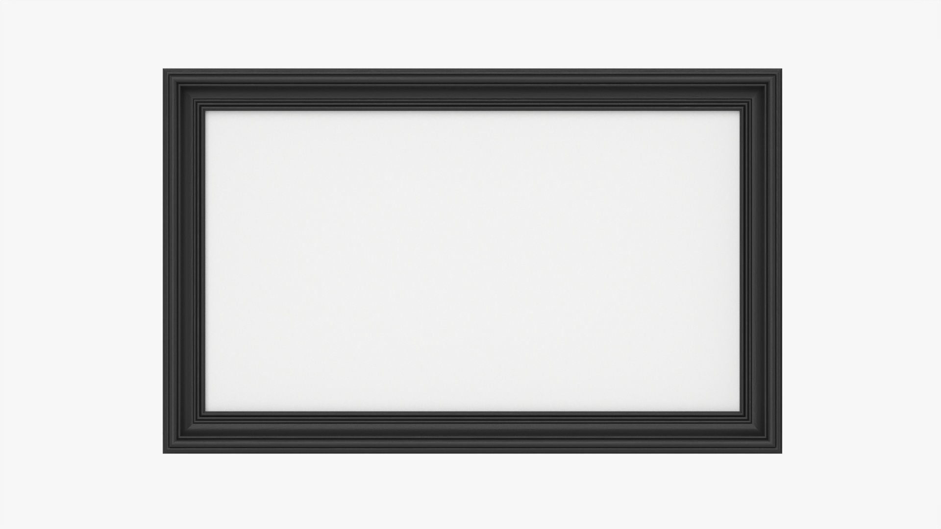 Frame landscape with picture 02 3D model_3