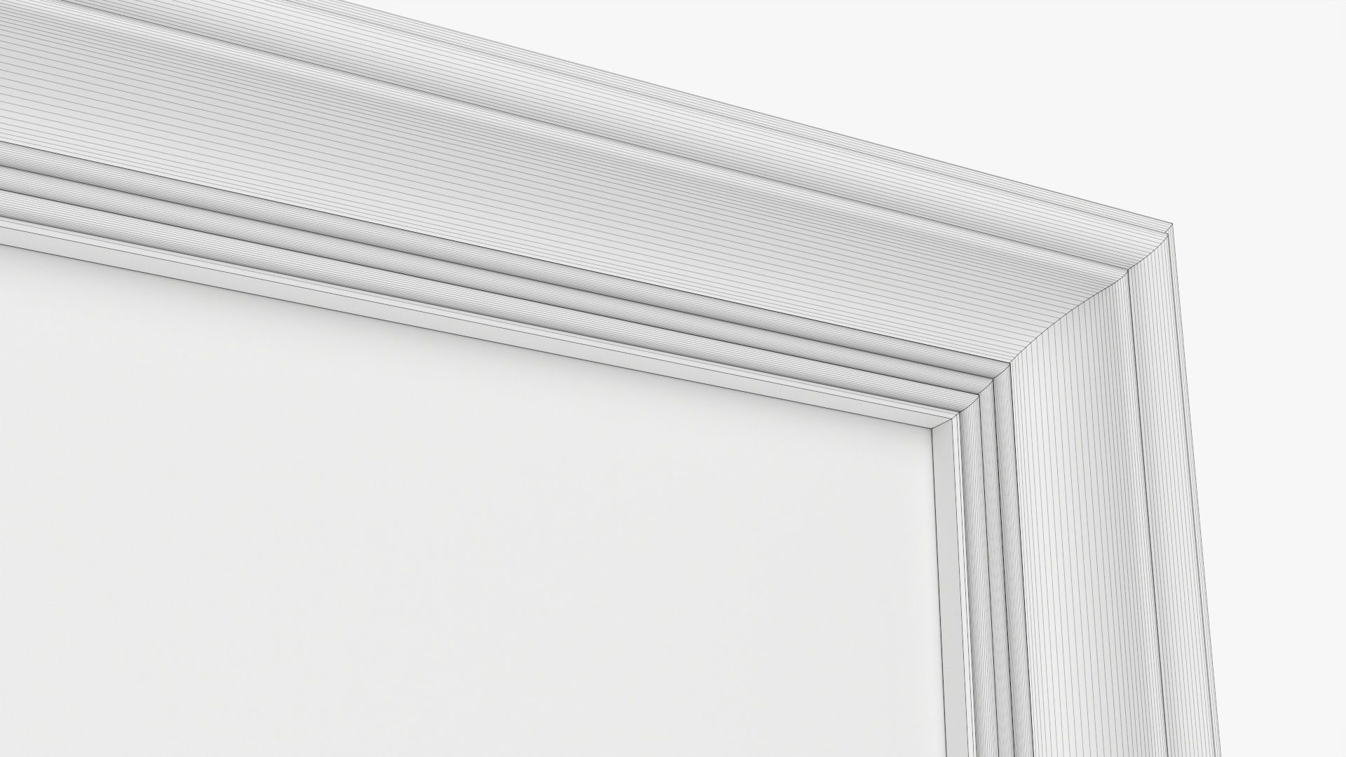 Frame landscape with picture 02 3D model_8