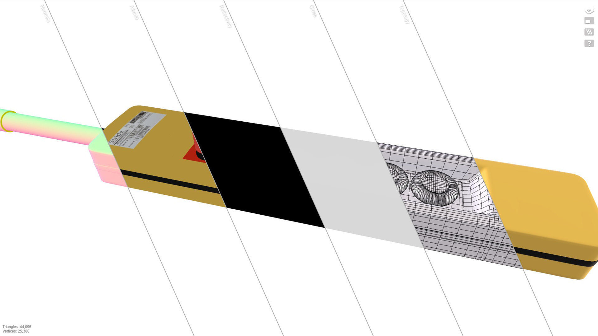 Crane Controls 3D model_6