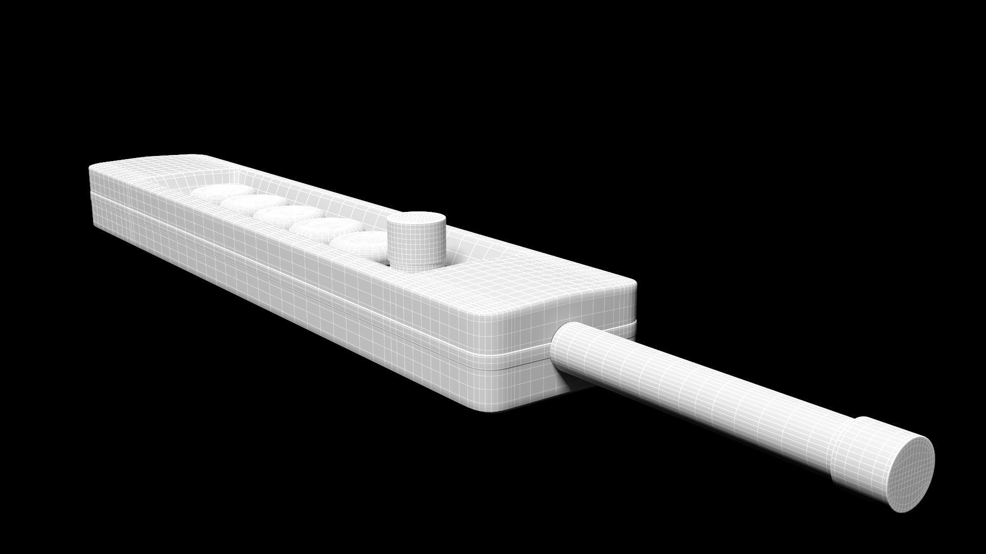 Crane Controls 3D model_10