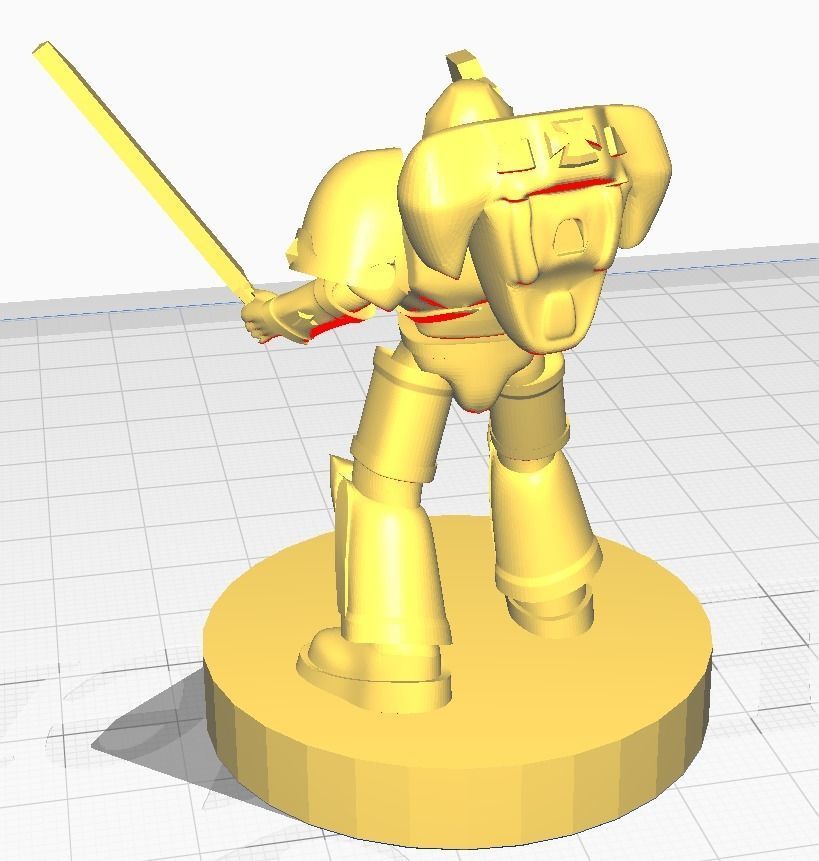 Galactic Crusader Paladin 3D Print 3D print model_3