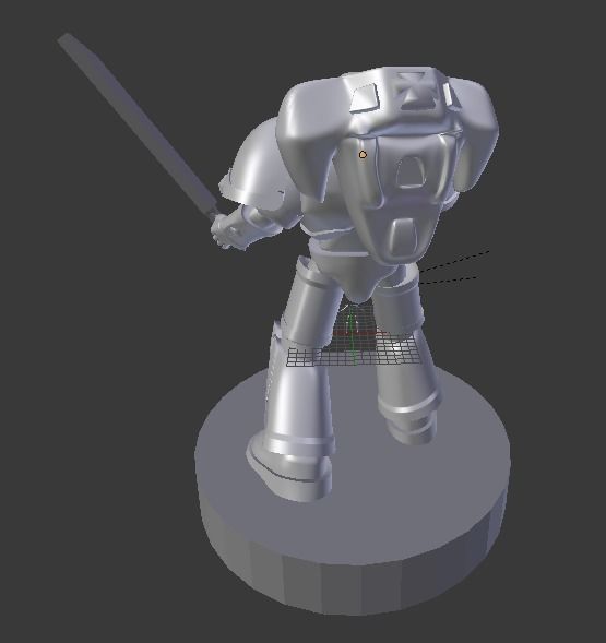 Galactic Crusader Paladin 3D Print 3D print model_2