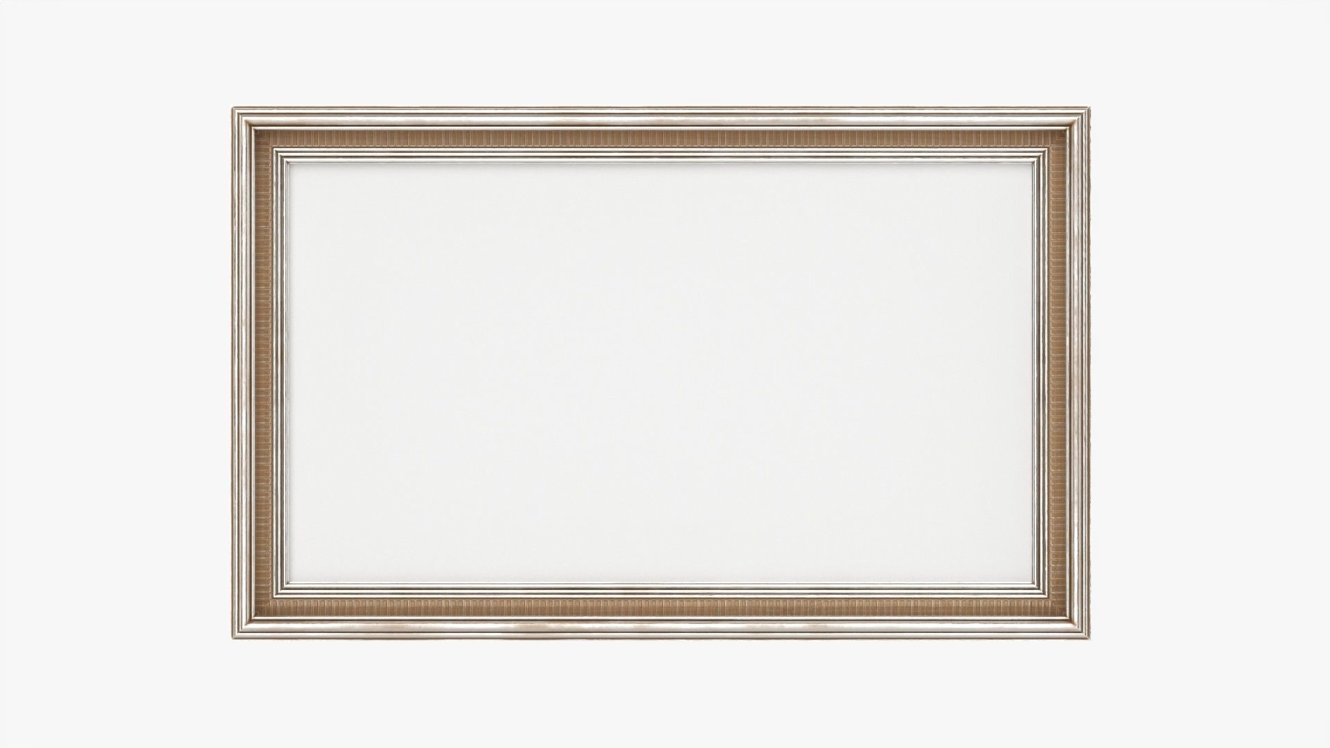 Frame landscape with picture 04 3D model_3