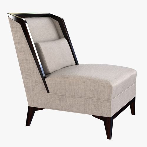 axis furniture CONTRERA SLIPPER CHAIR 3D model
