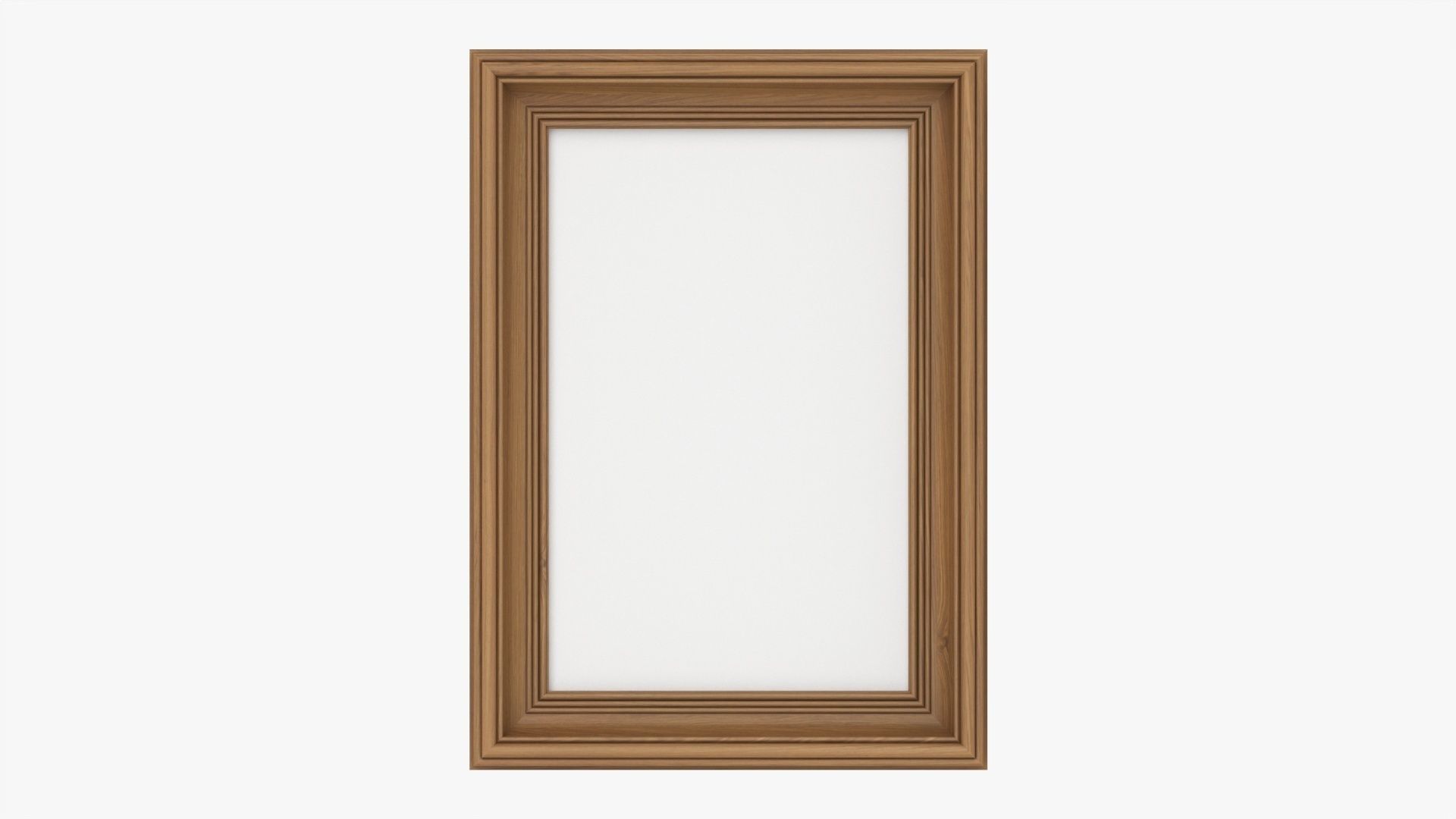 Frame portrait with picture 01 3D model_3