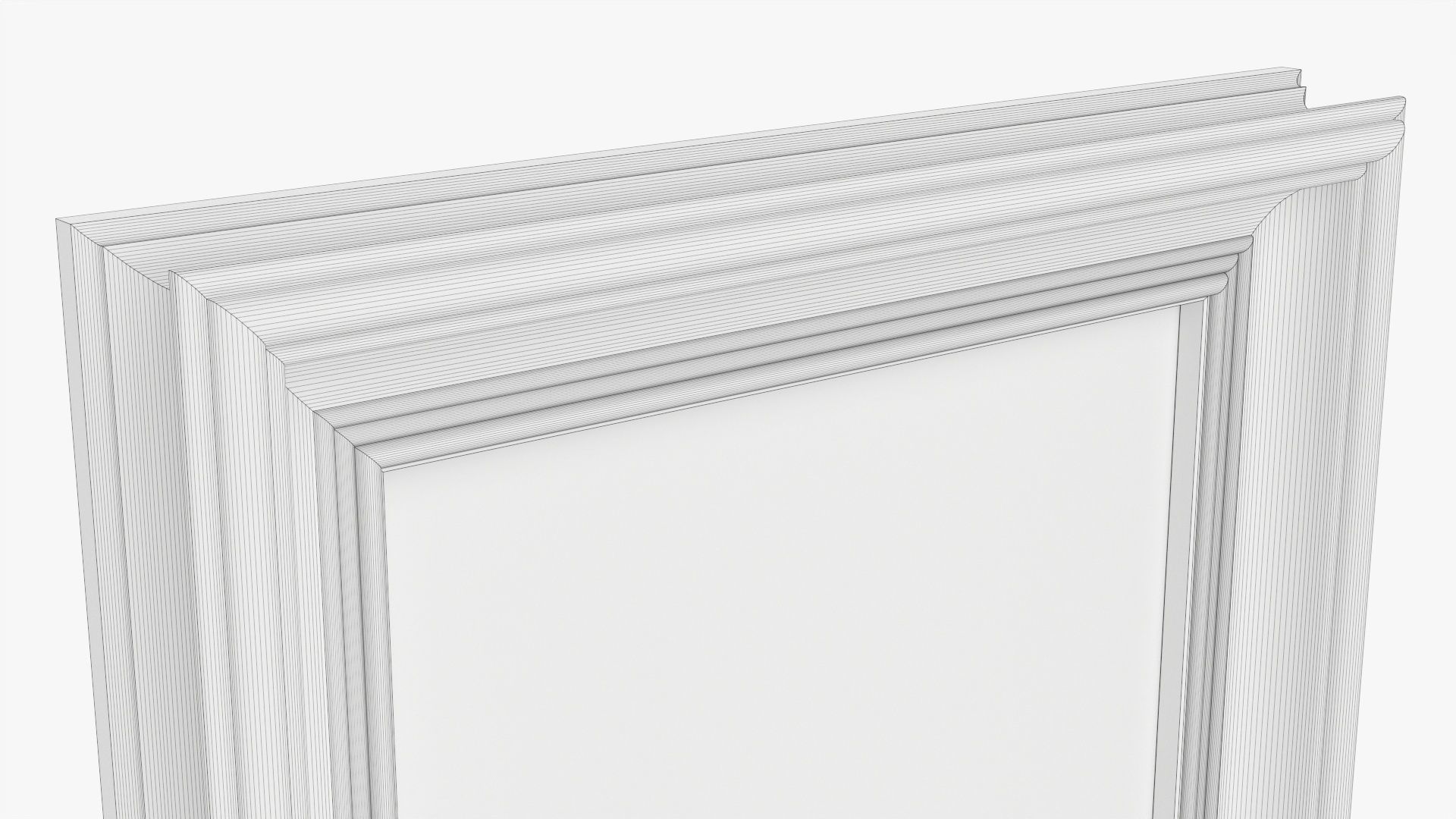 Frame portrait with picture 01 3D model_9