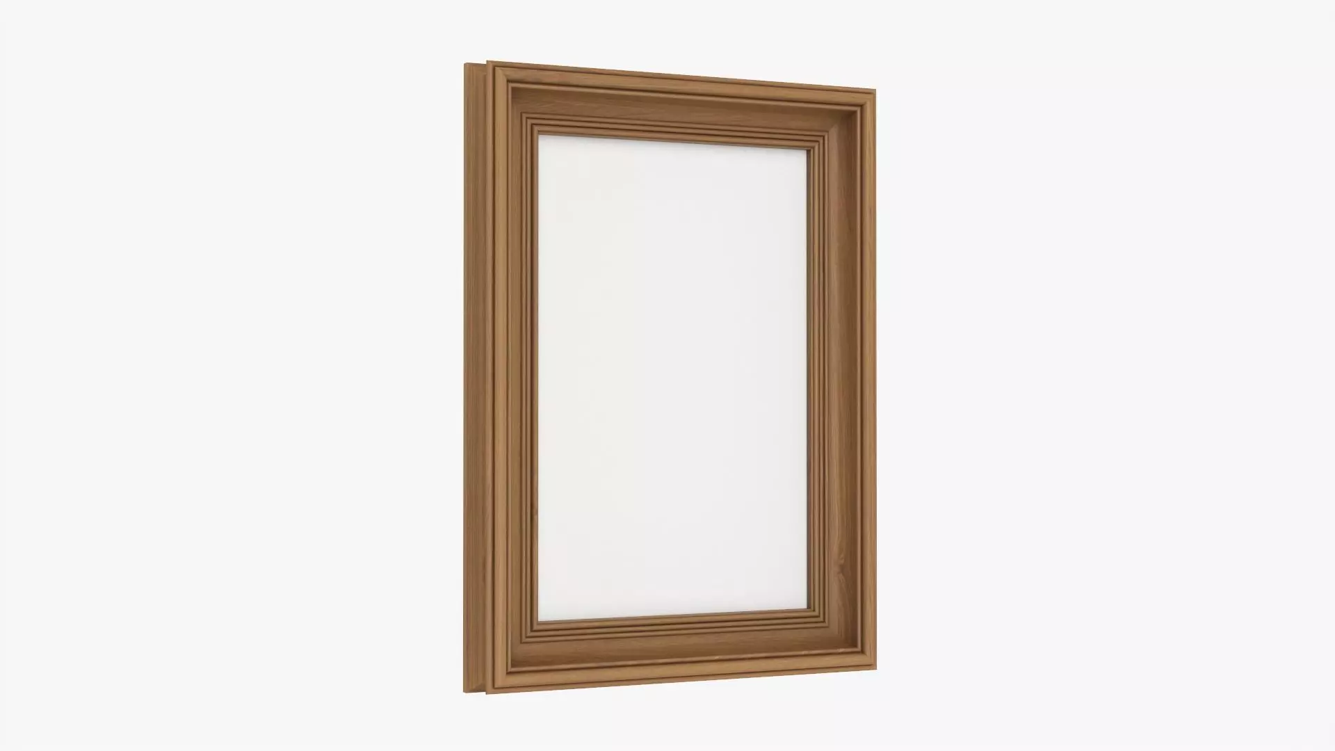 Frame portrait with picture 01 3D model_0