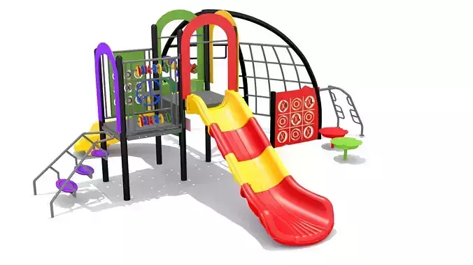 playground - Climber Obstacle Challenge 3D model playground - Climber Obstacle Challenge 3D model