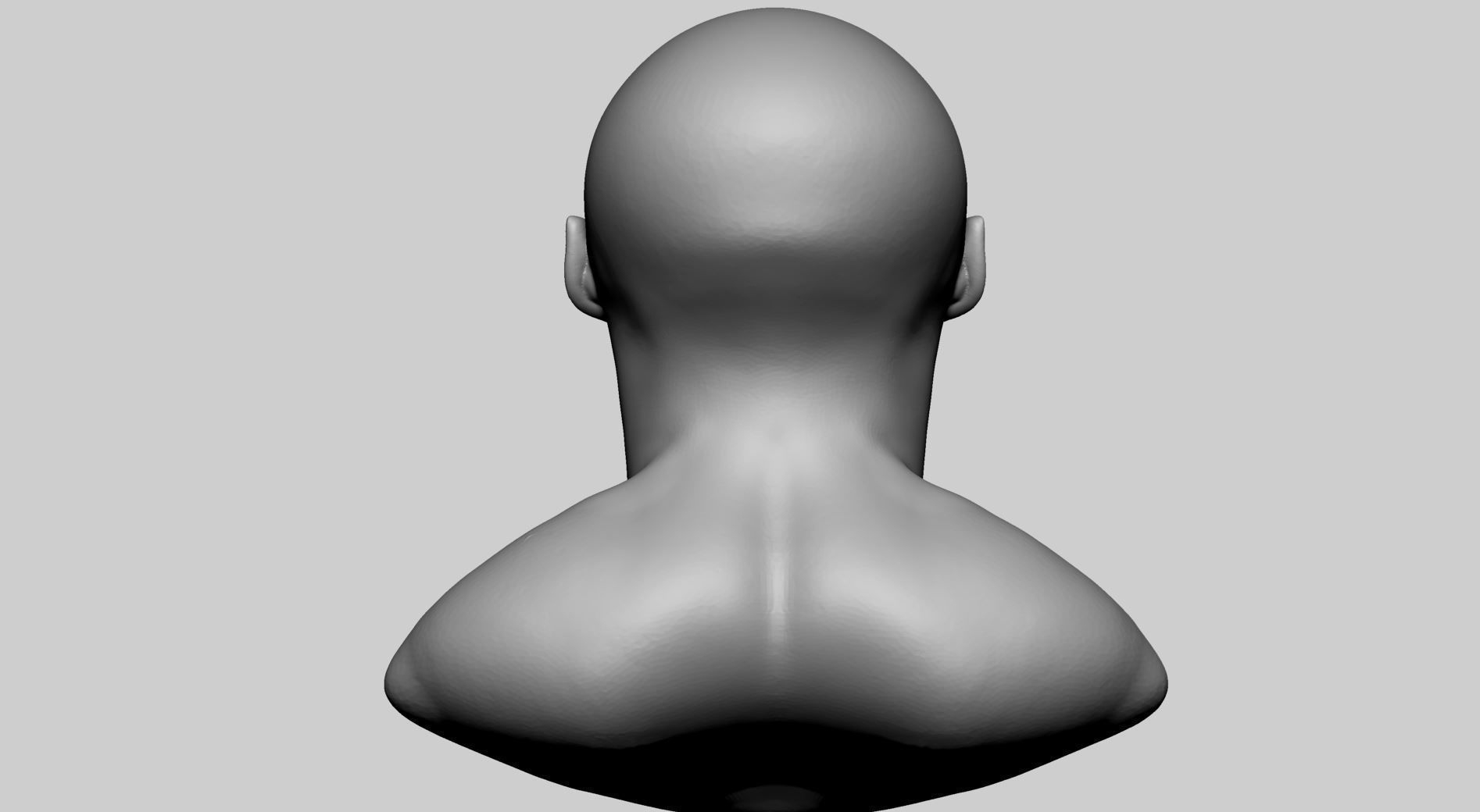 Creature Head v17 3D model_4