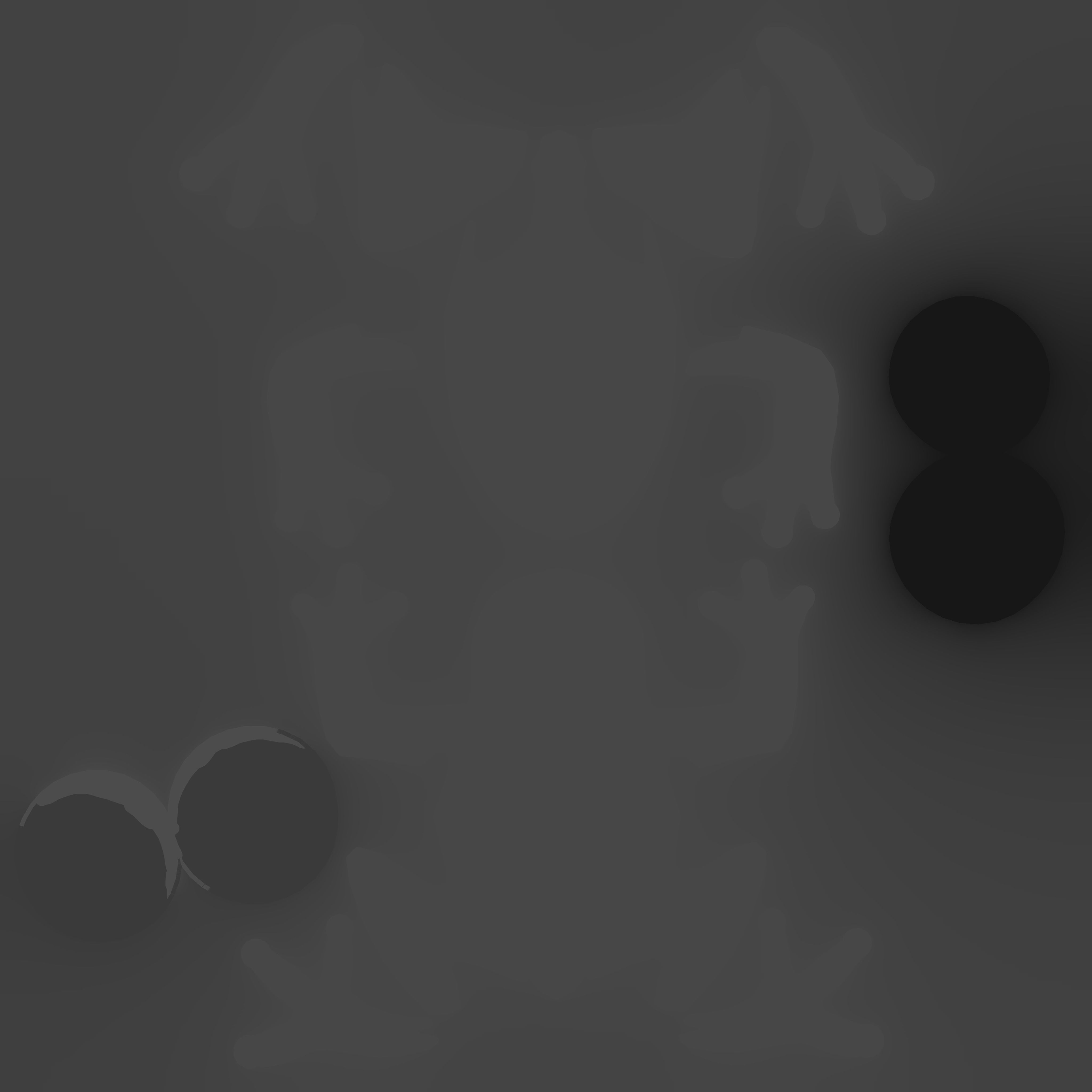 Tree frog Low-poly 3D model_12