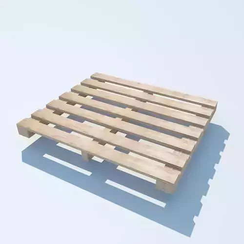 Wood Pallet 2 MAX 2011 3D model