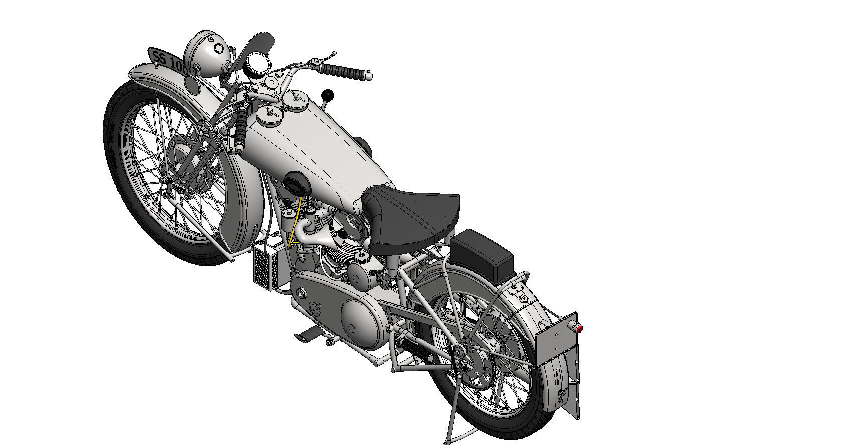 Royal Enfield 3D model_1