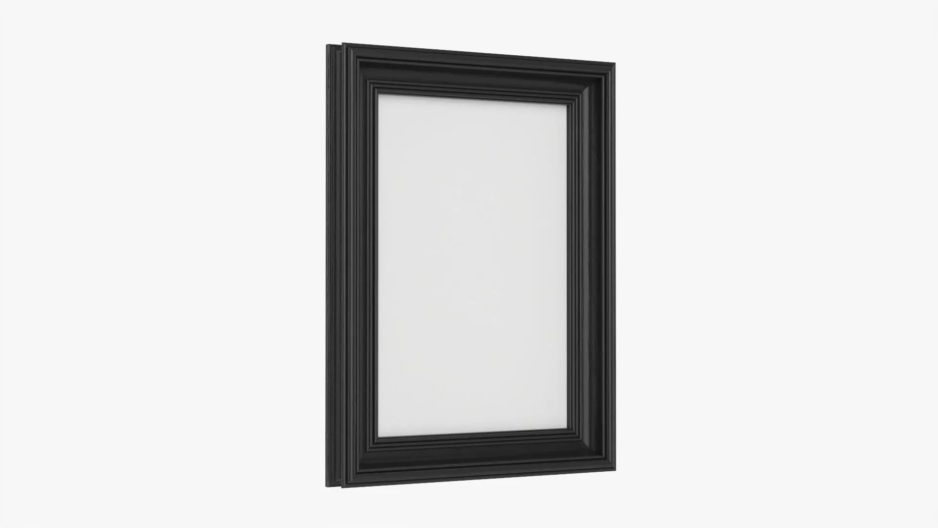 Frame portrait with picture 02 3D model_0