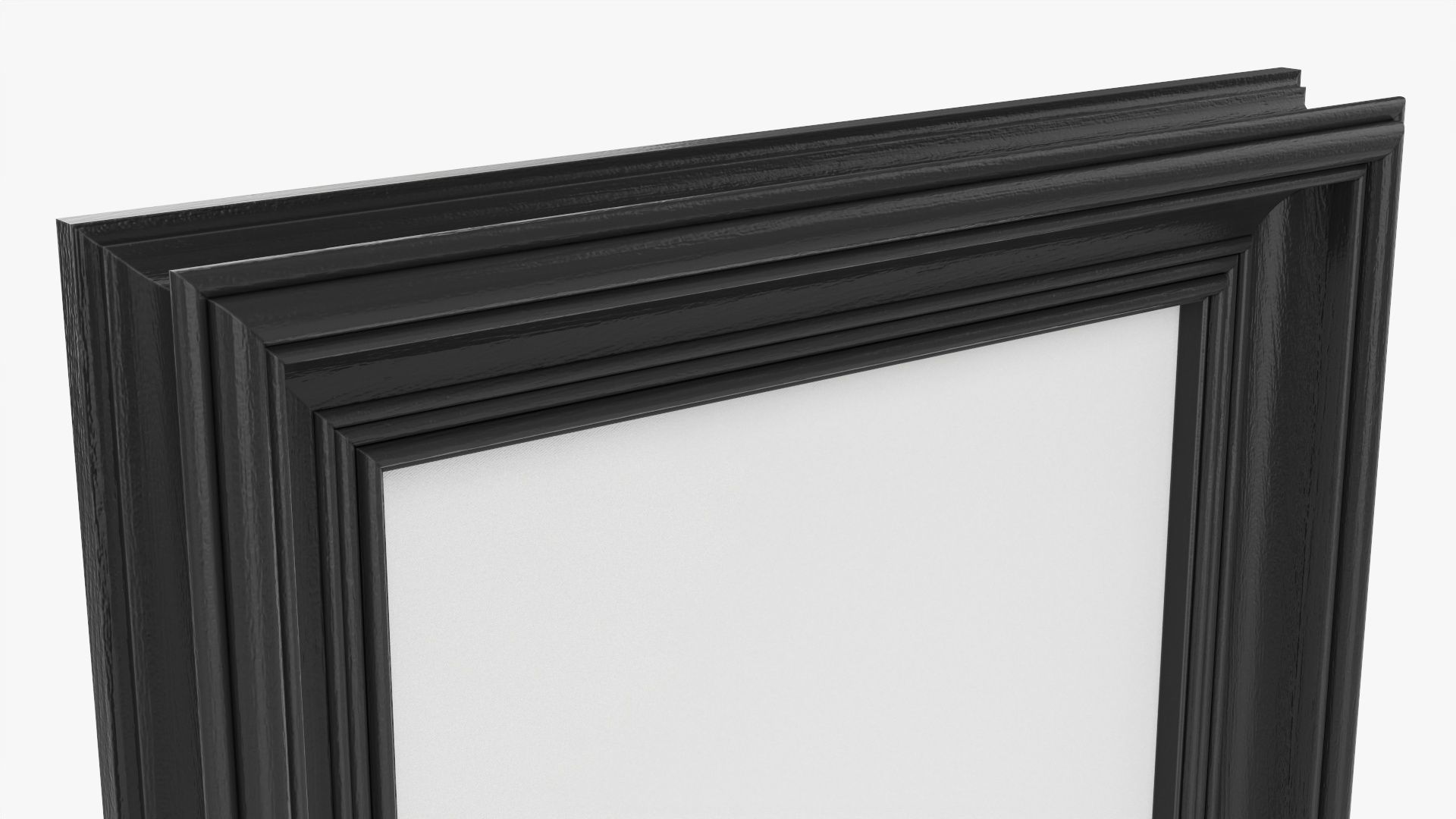 Frame portrait with picture 02 3D model_2