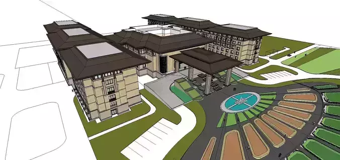 vacation spot-Resort-Fashion Leisure Hotel-0152