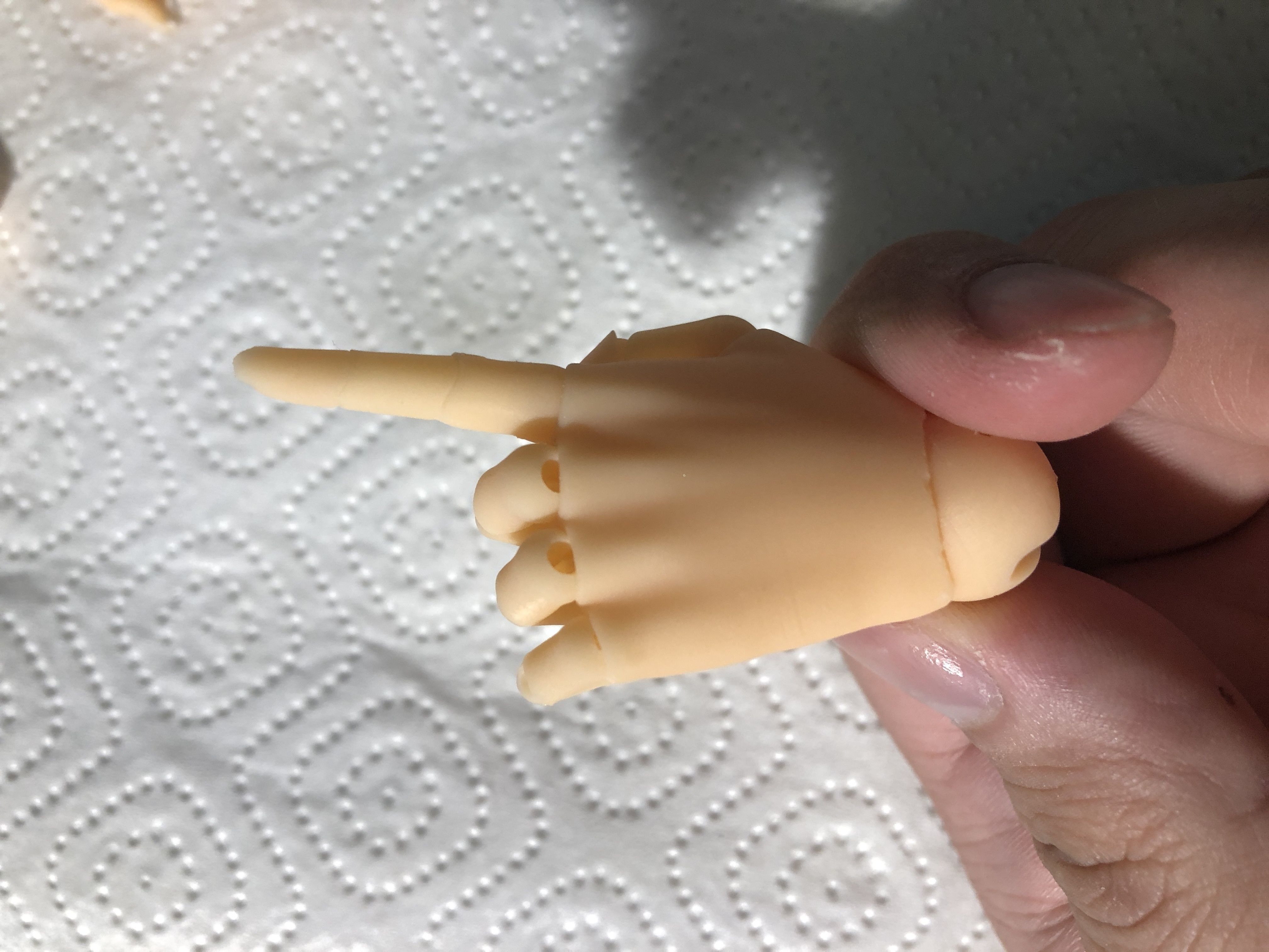 BJD Doll for 3D printing Adela 60cm 3D print model_24