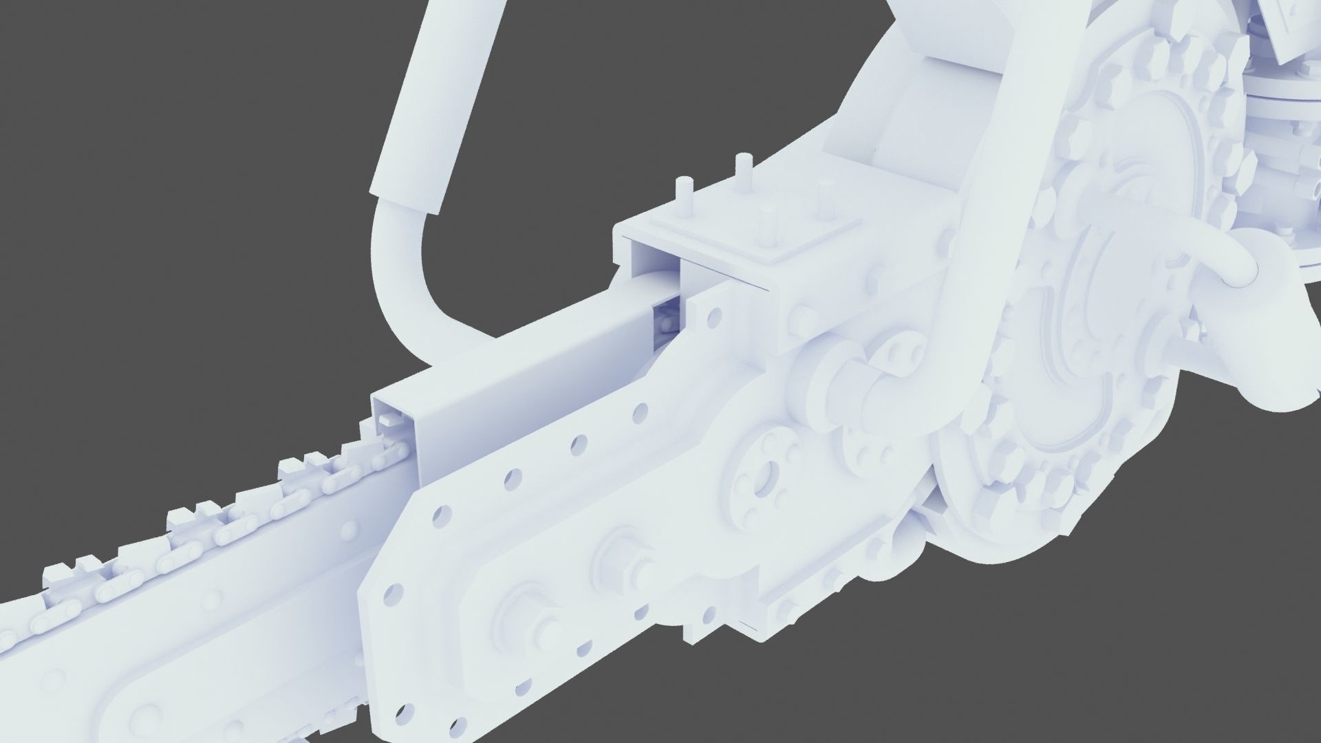 Steam ChainSaw 3D model_25