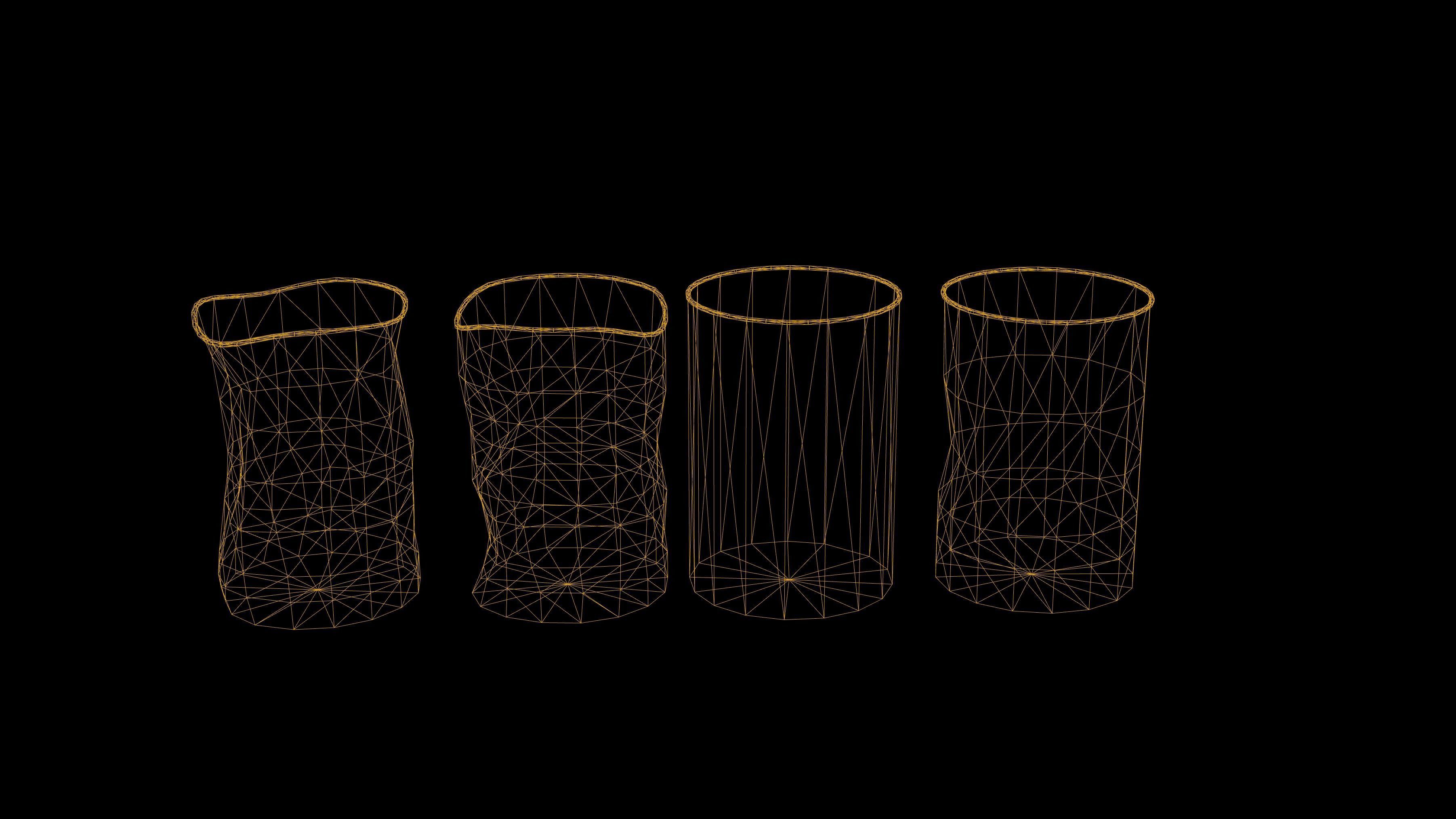 Can Trash Low Poly Game Ready Low-poly 3D model_3