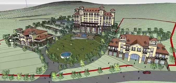 vacation spot-Resort-Fashion Leisure Hotel-0161