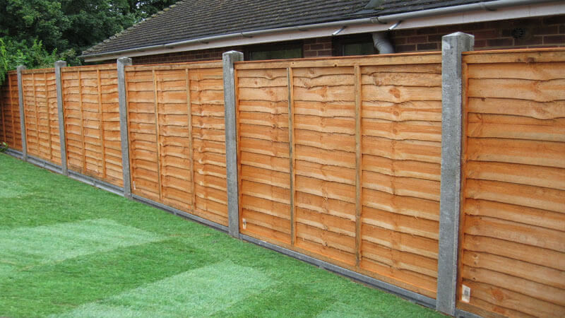 Model Railway Wood Panel Fencing with Concrete Posts - Kit Build 3D print model_17