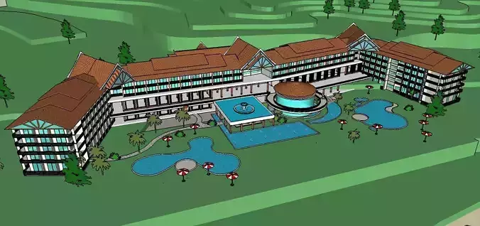 vacation spot-Resort-Fashion Leisure Hotel-0162