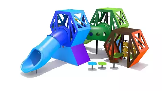 Playground- Hex Play 3D model