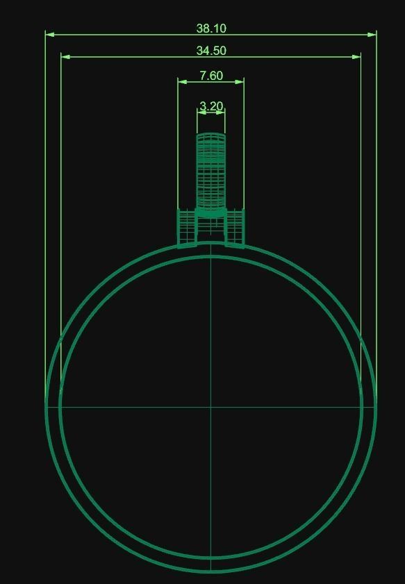 Memory Pendant 3D print model_3