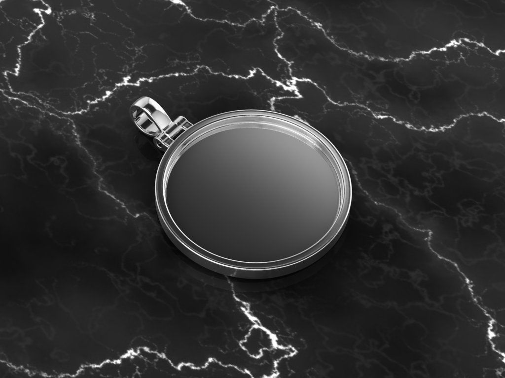 Memory Pendant 3D print model_8