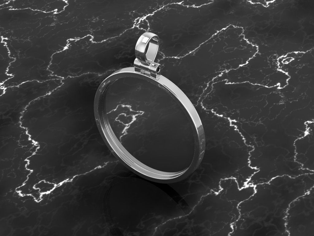 Memory Pendant 3D print model_9