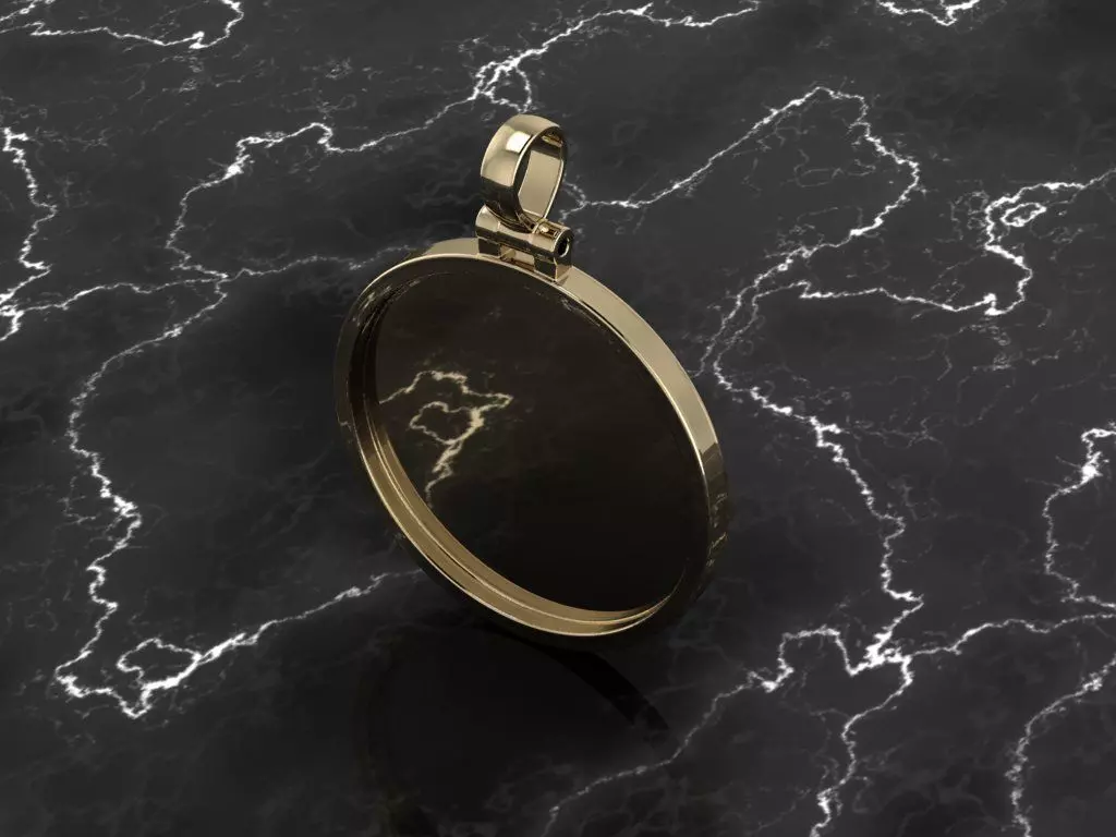 Memory Pendant 3D print model_0