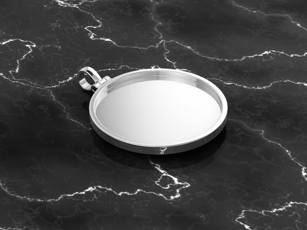 Memory Pendant 3D print model_1